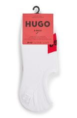 Hugo Boss 2 PACK - dámské ponožky HUGO 50469282-100 (Velikost 39-42)