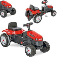 LEBULA Šlapací traktor pro děti červený