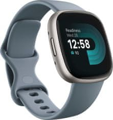 Fitbit Fitbit Versa 4 Waterfall Blue / Platinum Aluminium