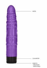 Shots Toys Shots 8 Inch Slight Realistic Dildo Vibe Purple vibrátor