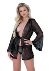 Daring Intimates Daring Intimates Sheer Kimono and String S/M