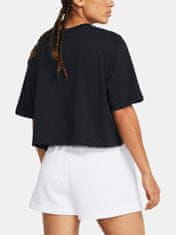 Under Armour Tričko Campus Boxy Crop SS-BLK L