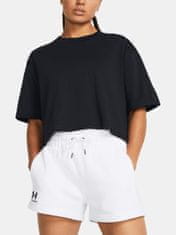 Under Armour Tričko Campus Boxy Crop SS-BLK L