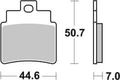 SBS Brzdové destičky 775SI