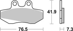 SBS Brzdové destičky 148HF