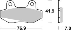 SBS Brzdové destičky 551HF