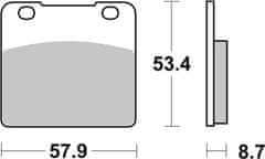 SBS Brzdové destičky 577HF