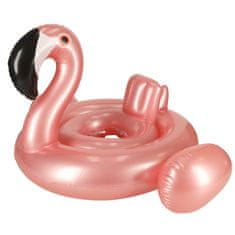 KIK KX7512 Nafukovací kolo se sedátkem 60cm pro děti Flamingo