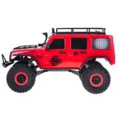 WOWO Dálkově ovládaný RC model auta WLToys 104311 Rock Crawler, měřítko 110, rychlost 15km/h