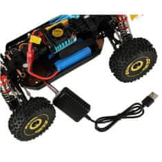 WOWO WLToys 144010 RC Auto na Dálkové Ovládání - Speed Racing, Bezkomutátorový Motor, Rychlost 75 km/h, Měřítko 114