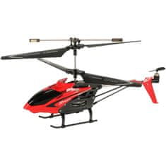 WOWO Dálkově ovládaný vrtulník SYMA S5H RC, 2.4GHz RTF, červený