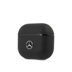 MERCEDES  Kožené Pouzdro pro AirPods 3 Black