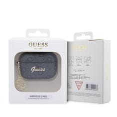 Guess  4G Script Charms PC/PU Pouzdro pro Airpods Pro 2 Black