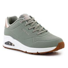 Skechers Boty Uno Shimmer Away 155196 SAGE velikost 37,5