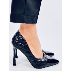 Chanelkiki stilettos Black velikost 40