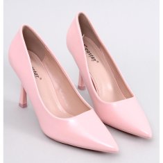 Dámské lakované jehlové boty Pink velikost 41