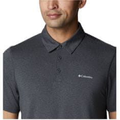 Columbia Tričko grafitové L Tech Trail Polo Shirt