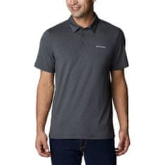 Columbia Tričko grafitové M Tech Trail Polo Shirt