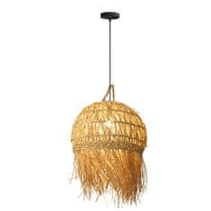 Tutumi Závěsná lampa La Belle Boho IV černá/bambus