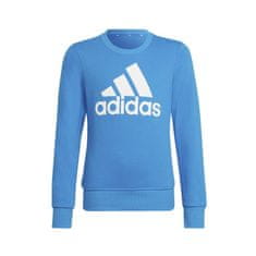 Adidas Mikina modrá 105 - 110 cm/4 - 5 let Big Logo