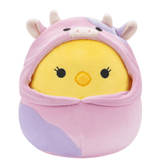 SQUISHMALLOWS Kuře v kostýmu krávy - Triston, 30 cm