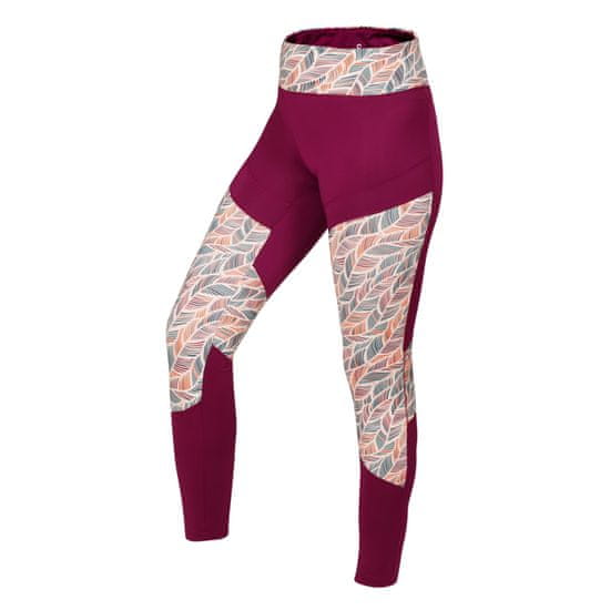 Ocún Dámské legíny Ocún RHEA Leggings wine rhododendron|XS