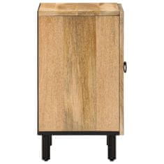 Greatstore Koupelnová skříňka 38 x 33 x 58 cm masivní mangovníkové dřevo