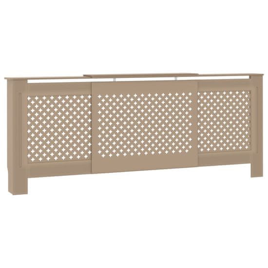 Vidaxl Kryt na radiátor MDF 205 cm