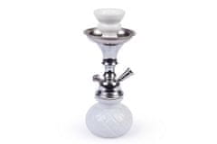 koryworld Vodní dýmka - SHISHA bílé barvy 26cm/1 inhalační hadička