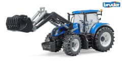 Bruder Farmer - traktor New Holland s předním nakladačem