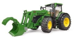 Bruder Farmer - traktor John Deere s předním nakladačem