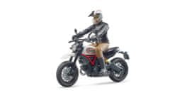 Bruder bworld - motorka Ducati Desert Sled s motocyklistou