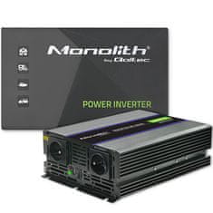 Qoltec Monolith 6000 MS Wave měnič napětí | 12V na 230V | 3000/6000W | USB