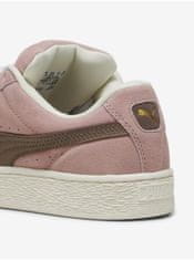 Puma Starorůžové dámské semišové tenisky Puma SUEDE XL 38 1/2