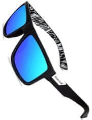 Camerazar Pánské univerzální polarizační brýle, zrcadlové, s UV 400 filtrem, kovové panty