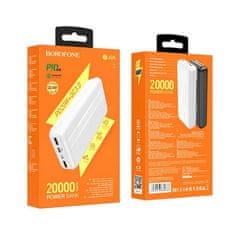 Borofone Powerbank BJ9A Uranus 20000mAh 22,5W bílá 70729