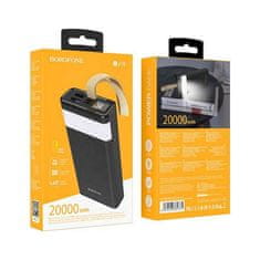 Borofone Powerbank BJ18 Coolmy 20000mAh černá 70494