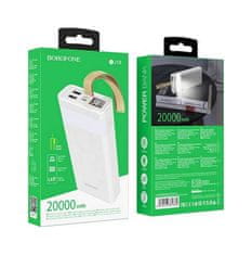 Borofone Powerbank BJ18 Coolmy 20000mAh bílá 70491