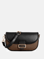 Guess Dámská kabelka, crossbody Dorchester hnědá