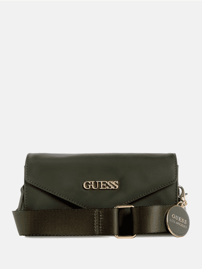 Guess Dámská kabelka, crossbody Nearwood zelená