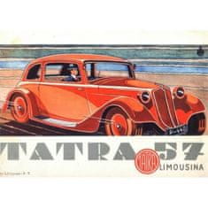 Retro Cedule Cedule Tatra 57 Limousina
