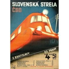 Retro Cedule Cedule Slovenská Strela ČSD