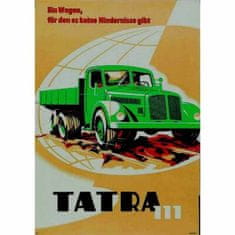 Retro Cedule Cedule Tatra 111