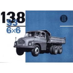 Retro Cedule Cedule Tatra 138 S3 6X6