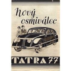 Retro Cedule Cedule Tatra 77 - nový osmiválec