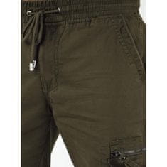 Dstreet Pánské bojové kalhoty SORA zelené ux4178 XL