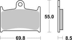 SBS Brzdové destičky 624DC