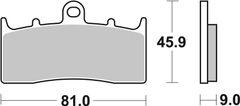 SBS Brzdové destičky 778RS