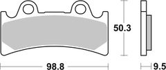 SBS Brzdové destičky 683RS