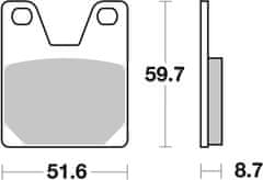 SBS Brzdové destičky 733LS